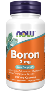 NOW Boron 3 mg 100 капс NOW Boron 3 mg 100 капс