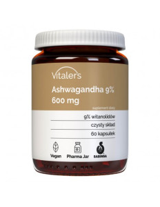 Vitalers Ashwa 9% 600 мг 60 капс