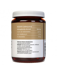 Vitalers Ashwa 9% 600 мг 60 капс