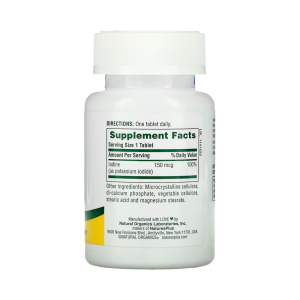 Natures Plus Potassium Iodide 150 мкг 100 табл