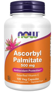 NOW Ascorbyl Palmitate 500 мг 100 капс