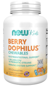 NOW Berry Dophilus Kids 120 жев табл