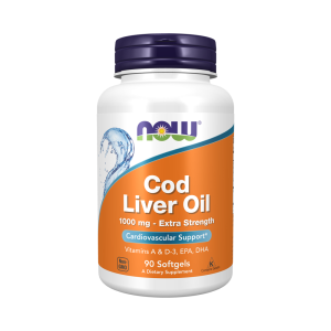NOW Cod Liver Oil 1000 mg 90 капс NOW Cod Liver Oil 1000 mg 90 капс