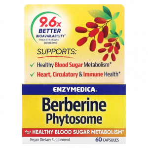 Enzymedica Berberine Phytosome 60 капс