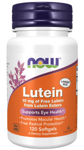 NOW Lutein 10 мг 120 капс