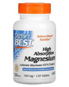 Doctor's Best High Absorption Magnesium 120табл