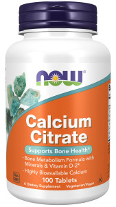 NOW Calcium Citrate 100 табл