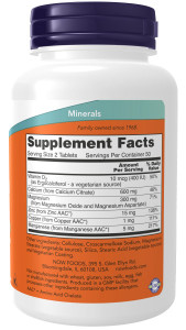 NOW Calcium Citrate 100 табл