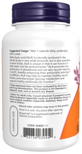 NOW Alpha Lipoic Acid 600 мг 120 капс NOW Alpha Lipoic Acid 600 мг 120 капс
