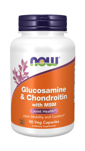 NOW Glucosamine & Chondroitin with MSM 90 капс