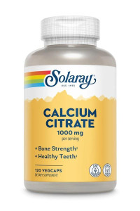 Solaray Calcium Citrate 1000 мг 120 капс
