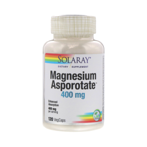 Solaray Magnesium Asporotate 400 mg 120 вег капс