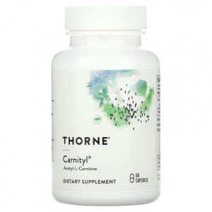 Thorne Research Acetyl - L-Carnitine Formerly Carnityl 60 капс Thorne Research Acetyl - L-Carnitine Formerly Carnityl 60 капс