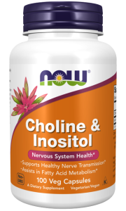 NOW Choline & Inositol 100 капс NOW Choline & Inositol 100 капс