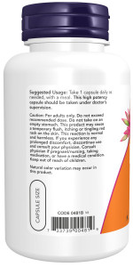 NOW Niacin 500 мг caps 100 капс