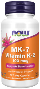 NOW MK-7 Vitamin K-2 100 mcg 120 капс