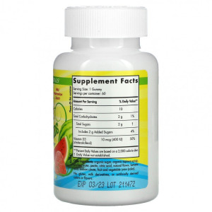 Nordic Naturals Vitamin D3 Gummies Kids 60 жев табл