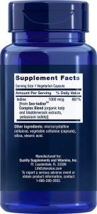 Life Extension Sea-Iodine 1000 mcg 60 капс