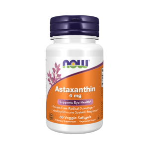 NOW Astaxanthin 4 mg 60 капс NOW Astaxanthin 4 mg 60 капс