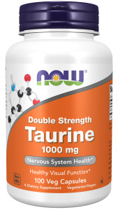 NOW Taurine 1000 mg 100 капс NOW Taurine 1000 mg 100 капс