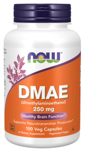 NOW DMAE 250 мг 100 капс NOW DMAE 250 мг 100 капс