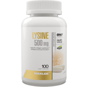 Maxler Lysine 500 мг 100 капс Maxler Lysine 500 мг 100 капс