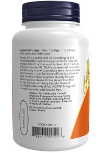 NOW Borage Oil 100 mg 60 softgel