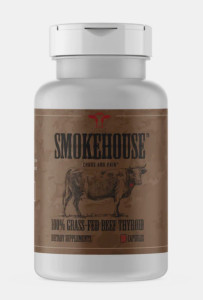 Chaos and Pain Smokehouse 100% Grass-Fed Beef Thyroid 90 капс