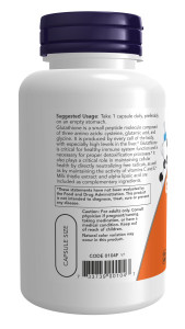 NOW Glutathione 500 мг 60 капс NOW Glutathione 500 мг 60 капс