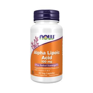 NOW Alpha Lipoic Acid 100 mg 60 капс NOW Alpha Lipoic Acid 100 mg 60 капс