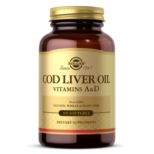 Solgar Cod Liver Oil 100 капс
