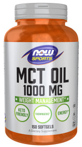 NOW MCT Oil 1000 мг 150 капс