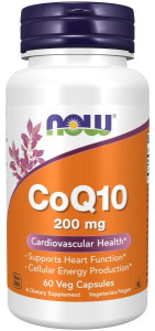 NOW CoQ10 200 мг 60 капс