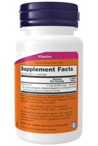 NOW B-12 2000 мкг NOW B-12 2000 мкг 100 жев табл