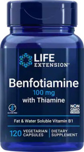Life Extension Benfotiamine with Thiamine 100 мг 120 капс Life Extension Benfotiamine with Thiamine 100 мг 120 капс
