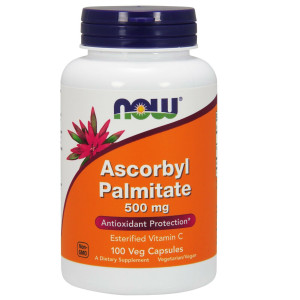NOW Ascorbyl Palmitate 500 мг 100 капс
