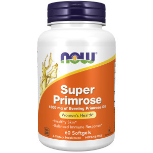 NOW Super Primrose 1300 мг 60 капс NOW Super Primrose 1300 мг 60 капс