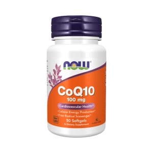NOW CoQ10 100 мг 50 капс NOW CoQ10 100 мг 50 капс