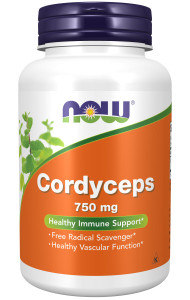 NOW Cordyceps 750 мг 90 капс