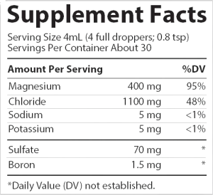 Trace Minerals Ionic Magnesium 400 mg 118мл