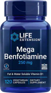 Life Extension Mega - Benfotiamine 250 мг 120 капс