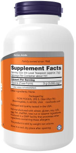 NOW Glycine Pure Powder 454 гр NOW Glycine Pure Powder 454 гр