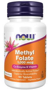 NOW Methyl Folate 1000 мкг 90 табл