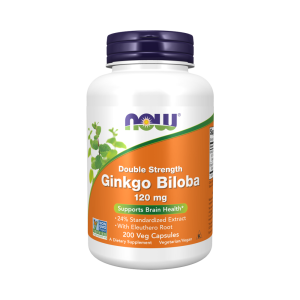 NOW Ginkgo Biloba 120 мг 200 капс