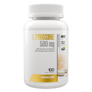 Maxler L-Tyrosine 500 mg 100капс Maxler L-Tyrosine 500 mg 100капс