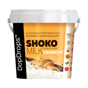DopDrops Ореховая Паста Шоко Милк Пинат Хрустящая 1 000 гр