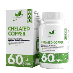 NaturalSupp Chelated Copper 60капс NaturalSupp Chelated Copper 60капс