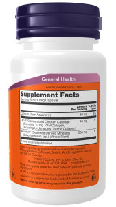 NOW UC-II Type II Collagen 40мг 60 капс NOW UC-II Type II Collagen 40мг 60 капс