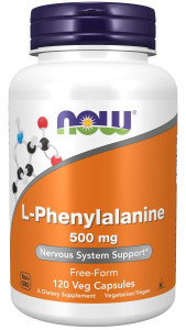 NOW L-Phenylalanine 500 мг 120 капс NOW L-Phenylalanine 500 мг 120 капс