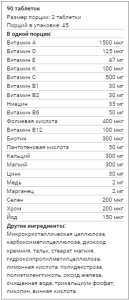 USN Men's Multi Мужские 90 табл USN Men's Multi Мужские 90 табл
